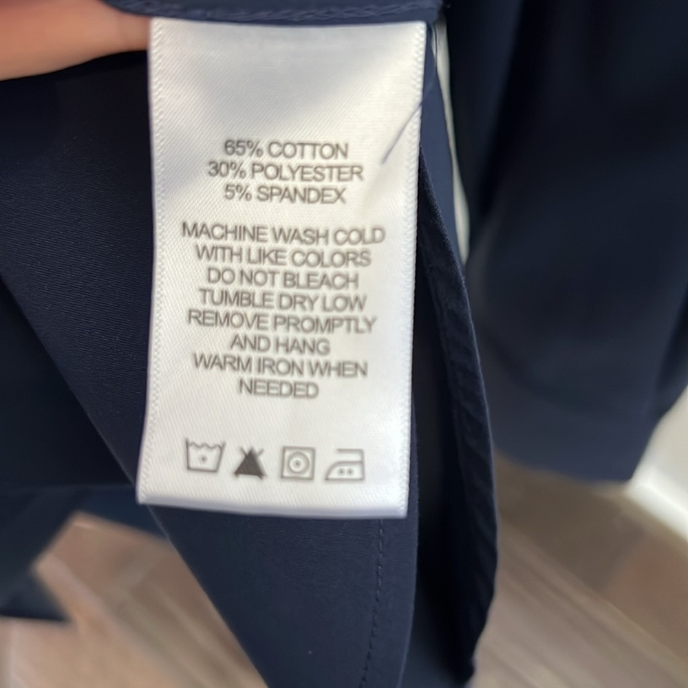 Foxcroft Essential Stretch Non-Iron Shirt - Picture 12 of 14